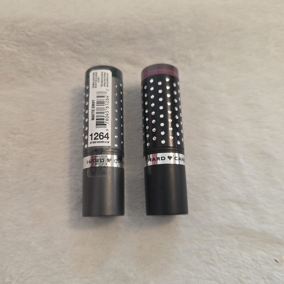 Hard Candy Other - Hard Candy Fierce Effects Matte Lipstick 2pc Lot - Envy 1264 & Purple Reign 1229